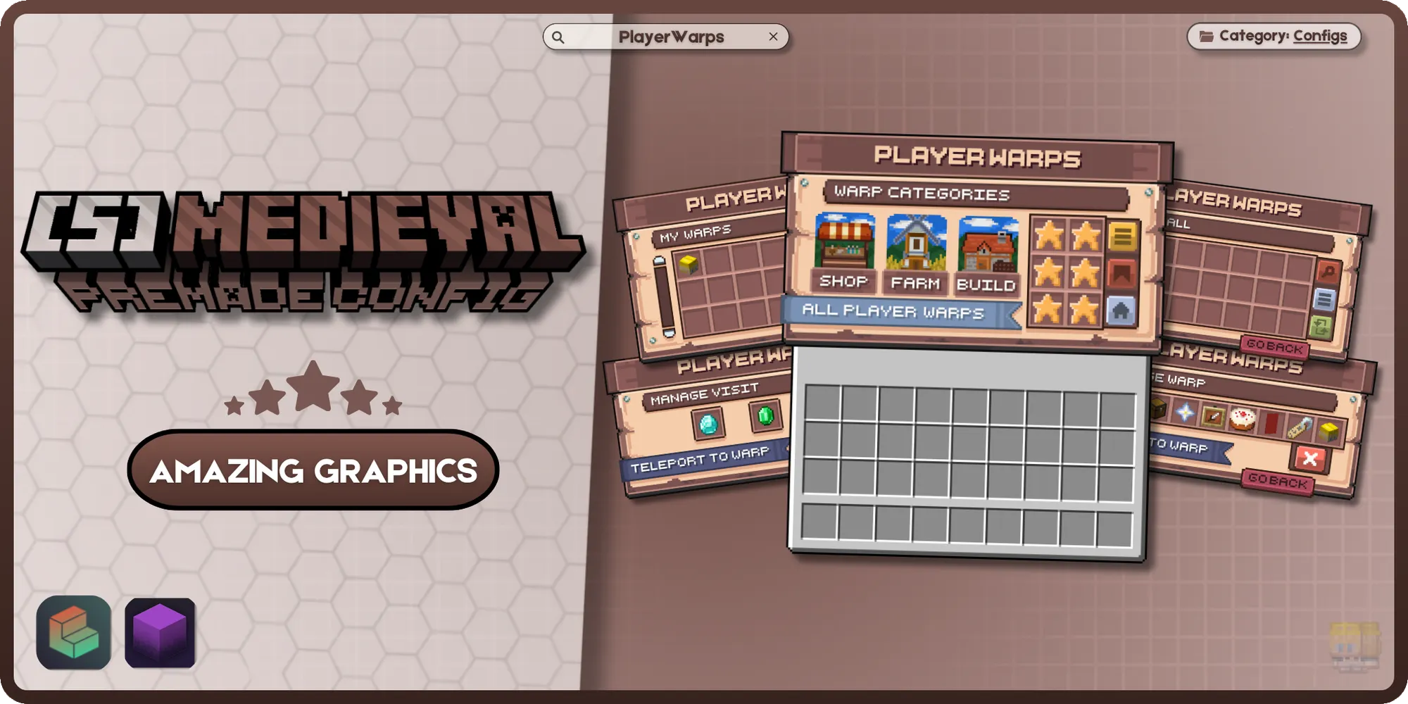 Medieval Config | PlayerWarps