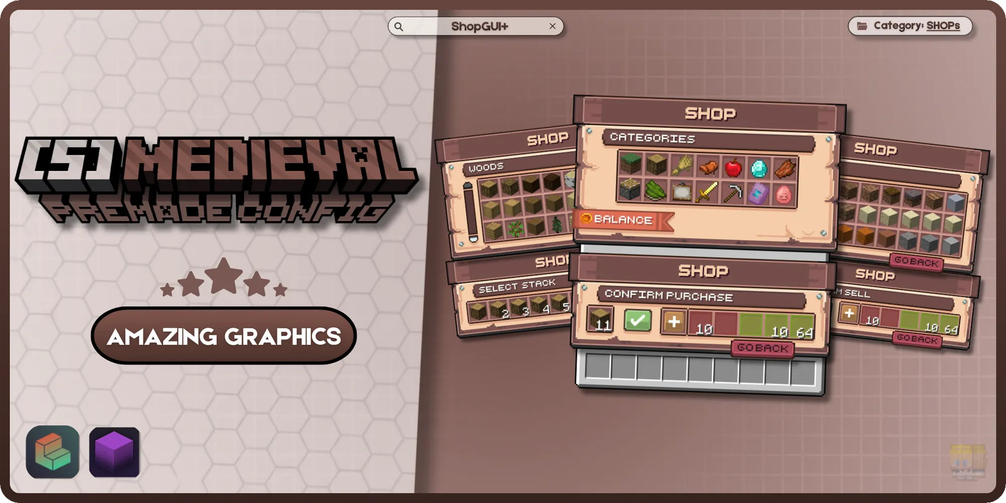 Medieval Config | ShopGUIPlus