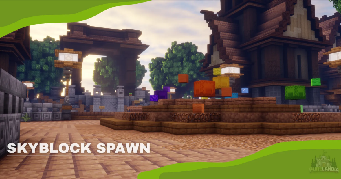 Spawn - Medieval SkyBlock | 457x464
